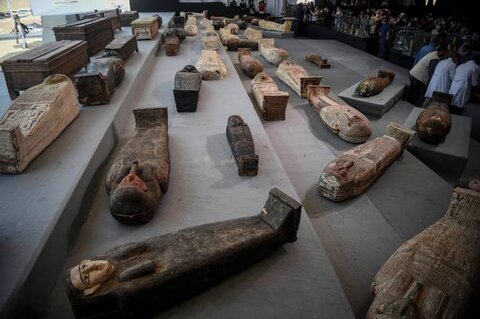 کشف تابوت‌های ۲۵۰۰ ساله در مصر