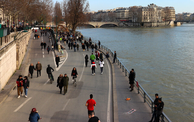 چشم‌انداز آینده پاریس؛ دوچرخه‌های بیشتر، سرعت کم‌تر و شهری زیست‌پذیرتر