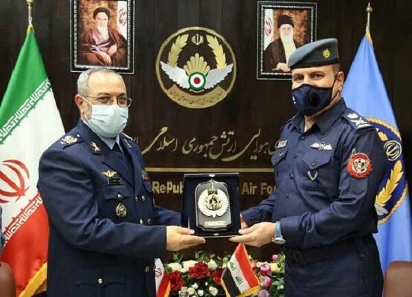 دیدار فرماندهان نیروی هوایی ارتش ایران و عراق