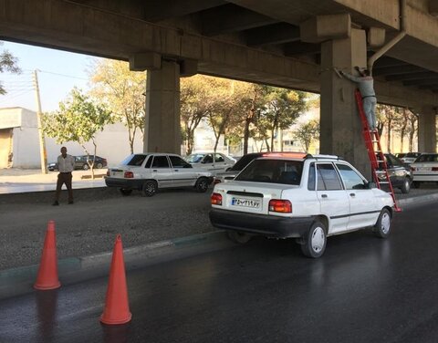 تردد اتوبوس‌های شهری در خیابان امام خمینی(ره) تسهیل شد