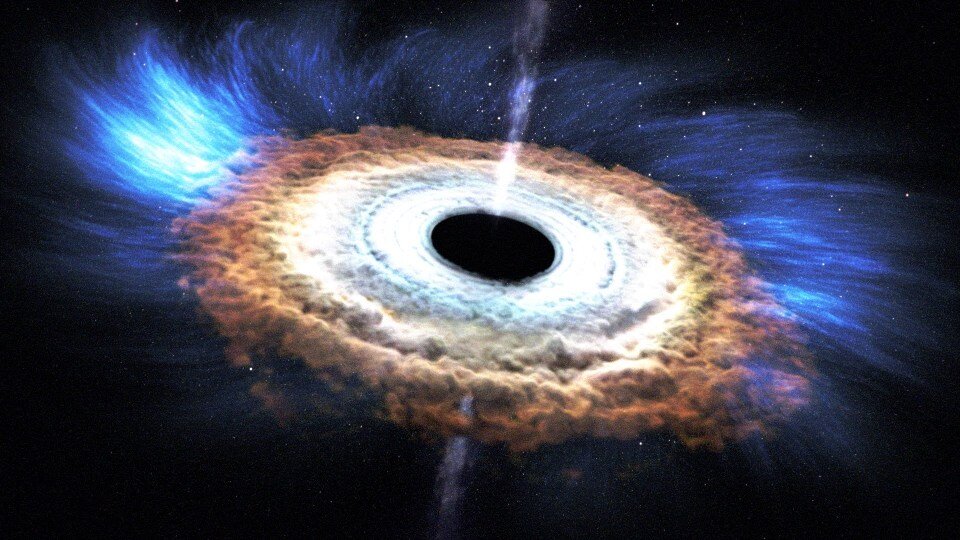 سیاه‌چاله‌ها با بزرگ‌تر شدن کیهان رشد می‌کند