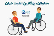 معلولان، بزرگترین اقلیت جهان/اینفوگرافیک