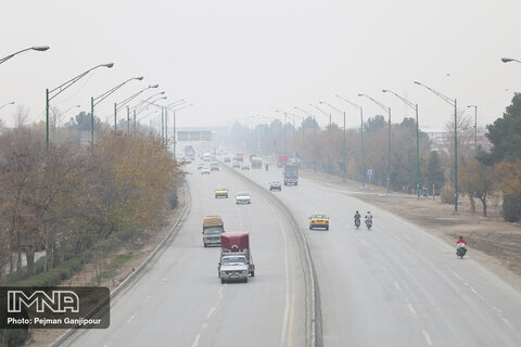 هوای اصفهان در وضعیت قرمز