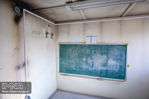 خشت گذاری نخستین مدرسه در طرح آجر به آجر