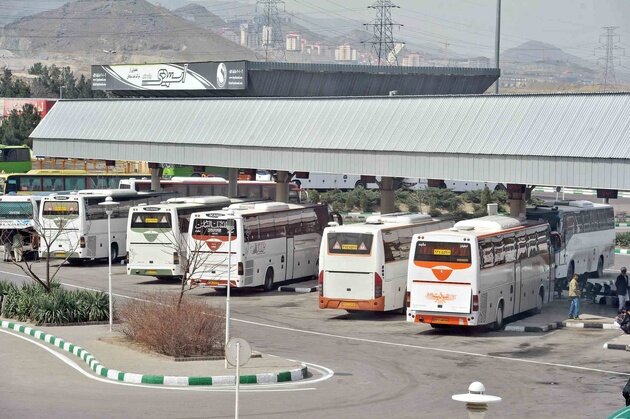 جابه جایی یک میلیون مسافر از طریق پایانه‌های مسافربری مشهد در آذرماه