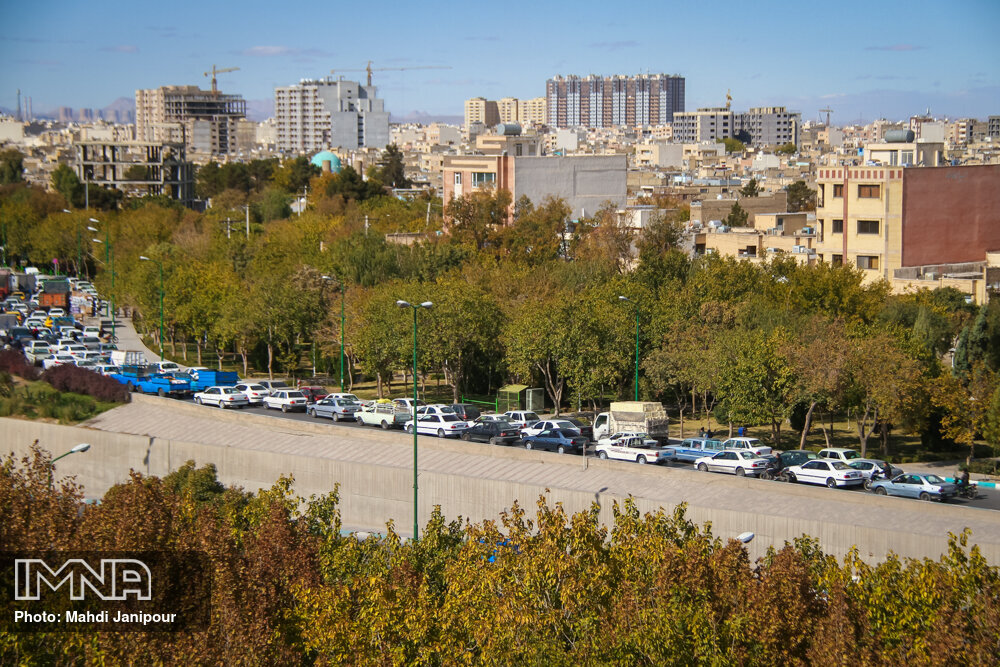 آخرین وضعیت ترافیکی خیابان های کلانشهر اصفهان
