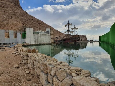 ساخت دو کشتی برای سریال سلمان فارسی + عکس