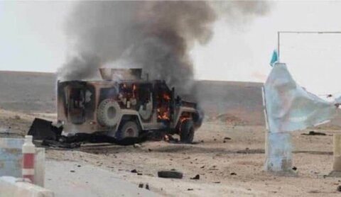 انفجار بمب در مسیر کاروان لجستیک ائتلاف بین المللی در عراق