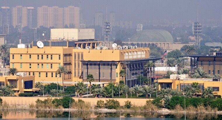 سفارت آمریکا در بغداد: هیچ آمریکایی در حمله راکتی آسیب ندید