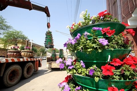 بیش از ۳۰۰ فلاورباکس در منطقه ۶ اصفهان جانمایی شد