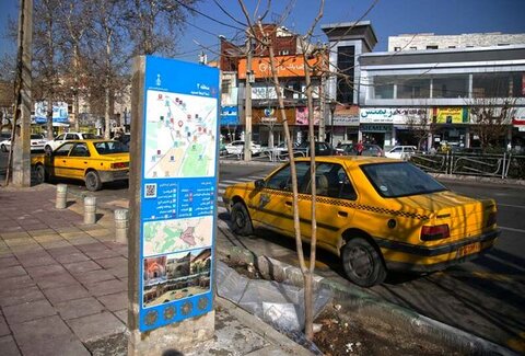 تابلوهای کوتاه شهر گوگد ساماندهی می‌شود