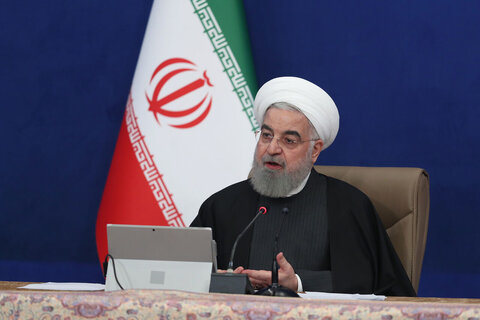 روحانی: دولت جمهوری اسلامی حامی مستضعفان است