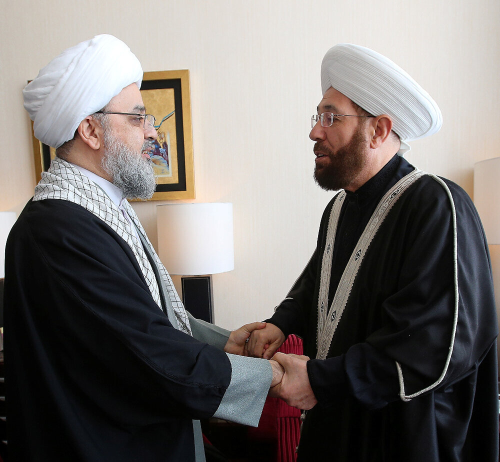 دیدار دبیرکل مجمع جهانی تقریب مذاهب اسلامی و مفتی اعظم سوریه
