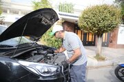 گربه گرفتار در موتور خودرو زنده نماند/لزوم بررسی موتور خودرو قبل از حرکت در فصول سرد