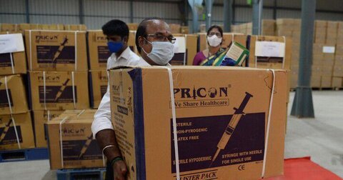 آغاز واکسیناسیون کرونا در هند از تاریخ ۱۶ ژانویه