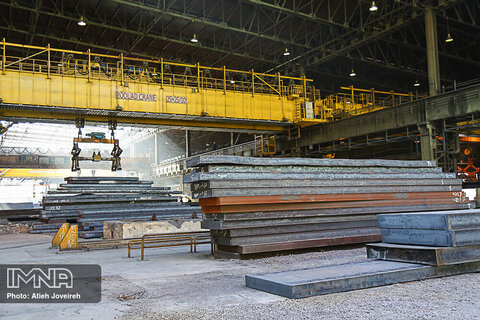 تنوع تولید تختال شرکت فولاد مبارکه