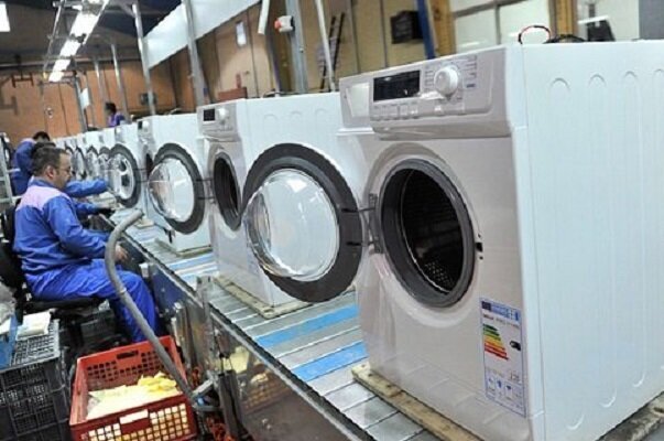 رشد ۵۹ درصدی تولید ماشین لباس‌شویی در ۹ ماهه امسال
