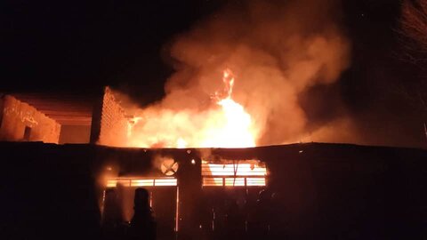 آتش سوزی در بیمارستان بقیه الله تهران