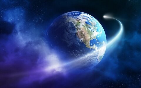 عبور یک سیارک از نزدیکی زمین
