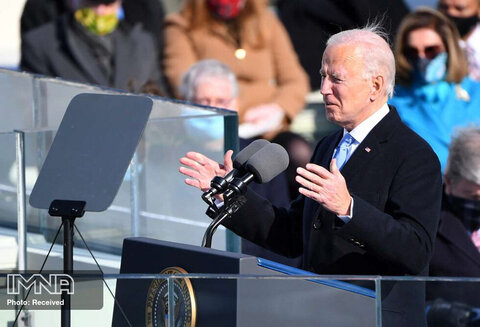 مراسم تحلیف رییس جمهور آمریکا " جو بایدن "