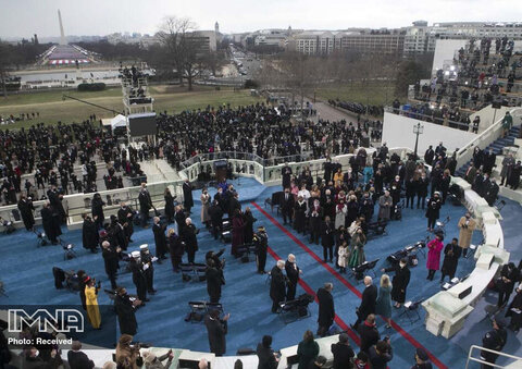 مراسم تحلیف رییس جمهور آمریکا " جو بایدن "