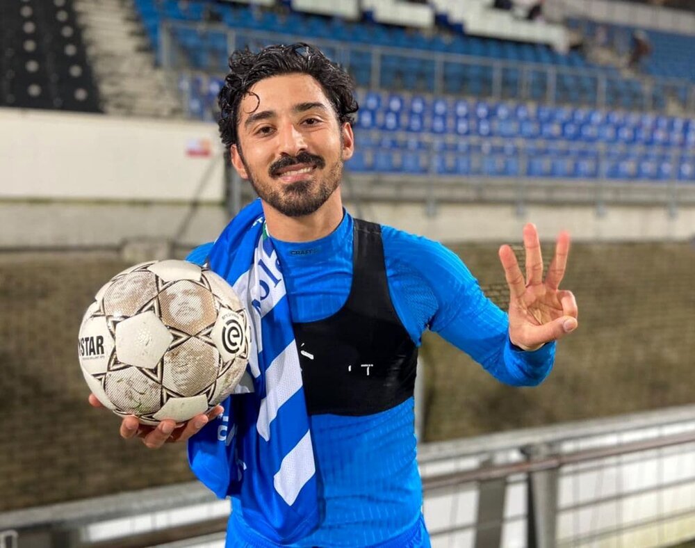 رکورد خاص ستاره ایرانی در لیگ اروپایی