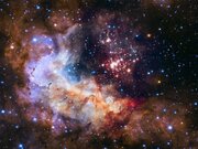 خوشه ستاره‌ای NGC 6388 در چه وضعیتی در آسمان قرار می‌گیرد؟