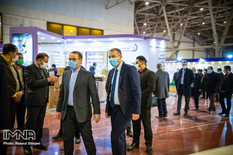 بازدید وزیر اقتصاد ارمنستان از نمایشگاه بین المللی اصفهان