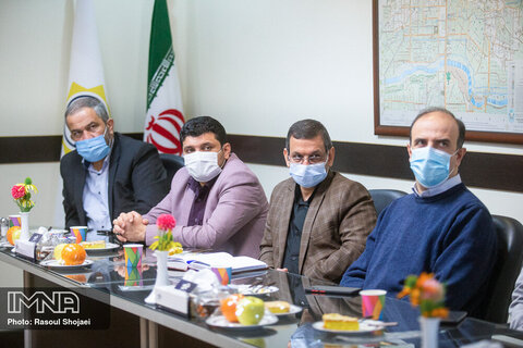 بازدید رئیس منطقه شش بازرسی کل کشور از پروژه خط دو متروی اصفهان