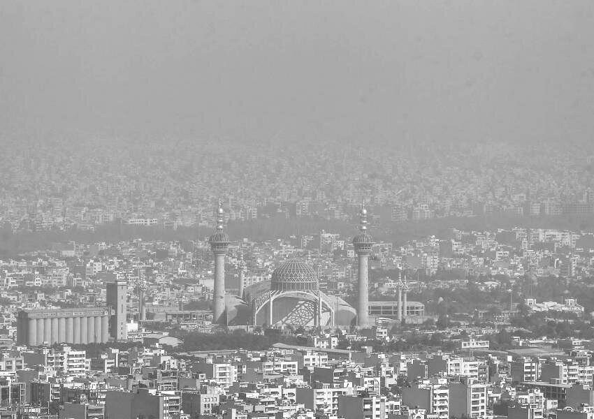 وضعیت هوای اصفهان نارنجی و برای گروه‌های حساس، ناسالم است