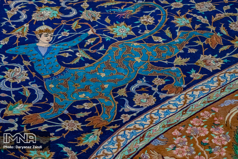 ۷۰ درصد ظرفیت تولید فرش در اصفهان استفاده نشده است