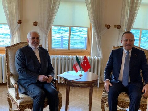 جزئیات دیدار ظریف با وزیر امور خارجه ترکیه
