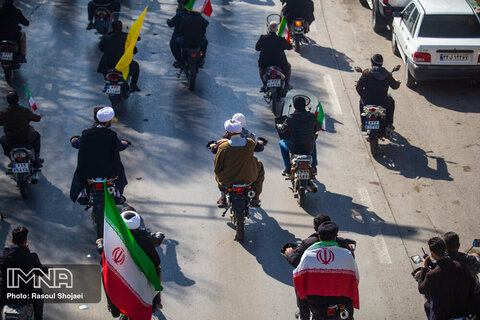مراسم راهپیمایی 22 بهمن در اصفهان