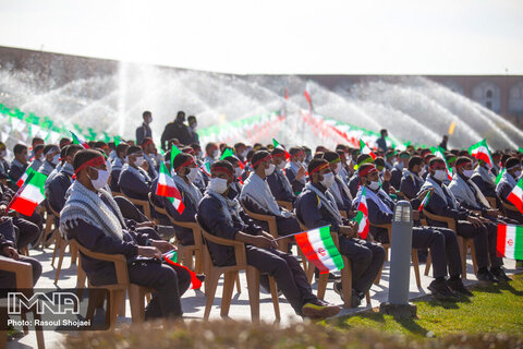 مراسم راهپیمایی 22 بهمن در اصفهان