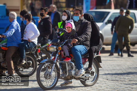 مراسم راهپیمایی 22 بهمن در اصفهان