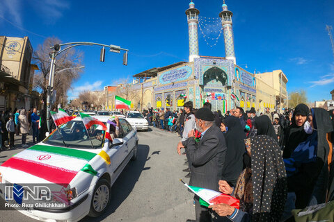 مراسم راهپیمایی ۲۲ بهمن در اصفهان