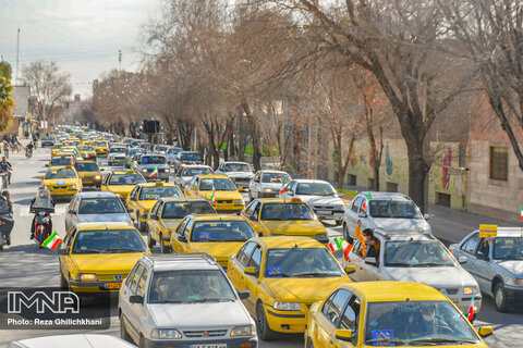 مراسم راهپیمایی ۲۲ بهمن در اصفهان