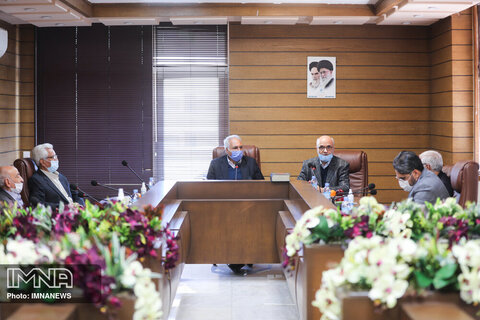 دیدار شهردار با رییس  هیئت مدیره کانون کارشناسان رسمی دادگستری استان اصفهان 