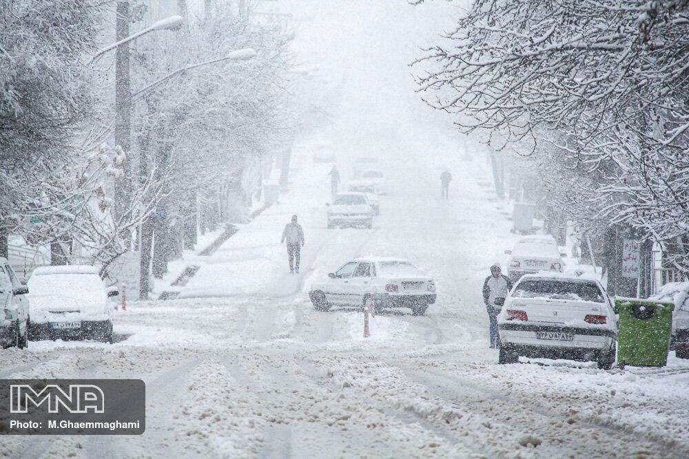 پیش‌بینی بارش برف و کولاک و وزش باد شدید در آذربایجان شرقی