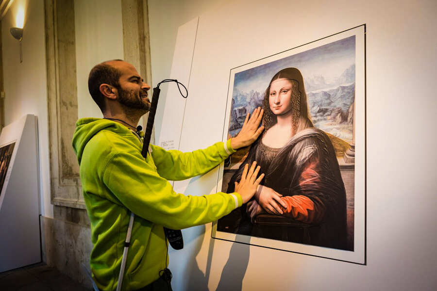 حضور مردم کم‌بینا در نمایشگاه‌های آنلاین هنر اتریش