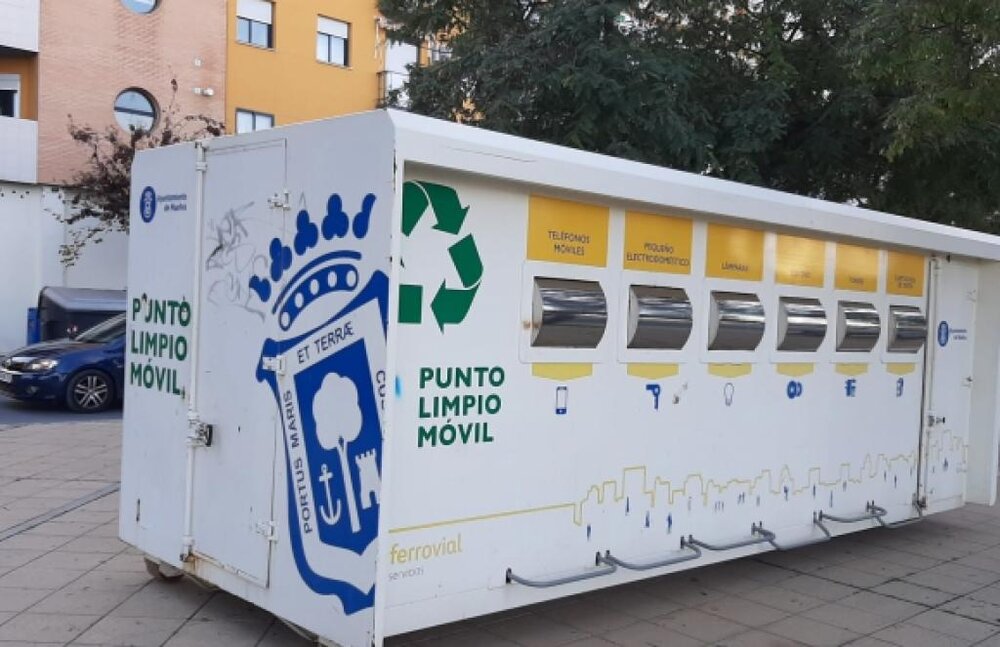 ترویج کانتینرهای سیار بازیافت در اسپانیا