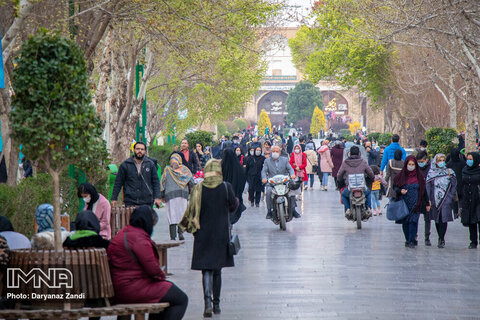 شلوغی بازار اصفهان