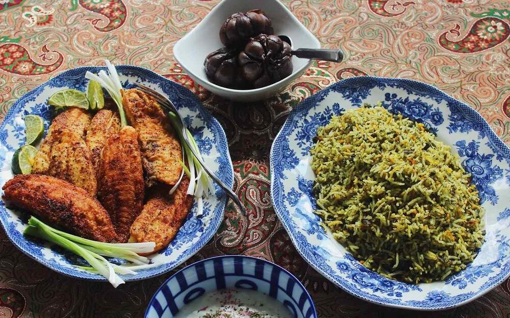 طرز تهیه سبزی پلو با ماهی شب عید + نکات کلیدی 