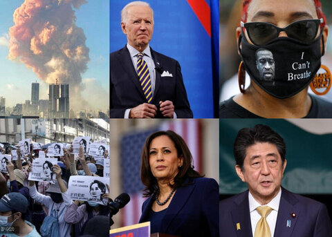 از اعتراضات به نژاد پرستی در آمریکا تا کودتای میانمار
