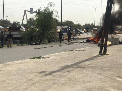 انفجار تروریستی در بغداد + عکس