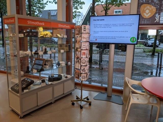 نخستین فروشگاه هوشمند هلند در خدمت سالمندان