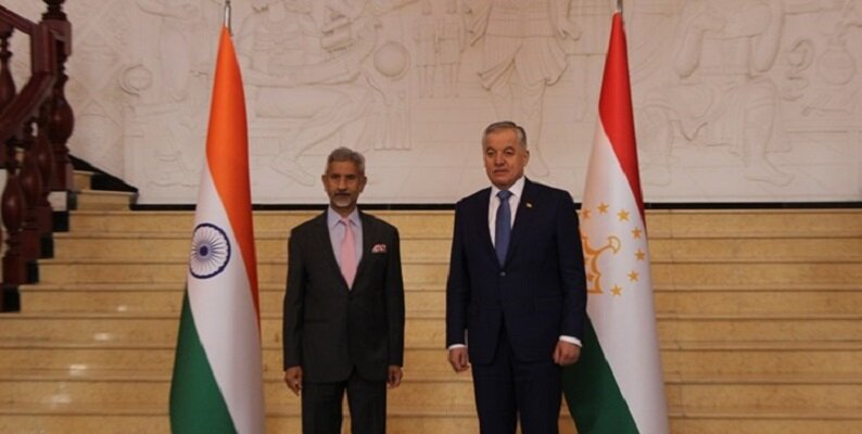 دیدار وزرای خارجه هند و تاجیکستان در «دوشنبه»