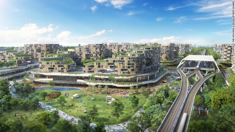 ساخت "بوم شهر هوشمند" در سنگاپور؛ نمونه موفق شهر پایدار آینده