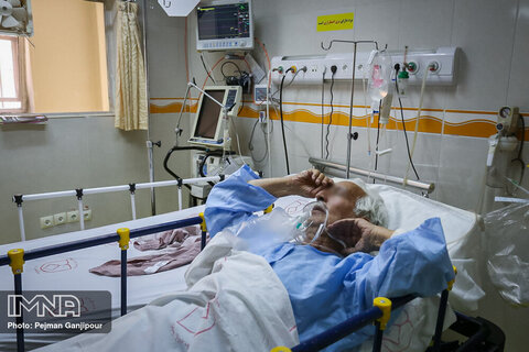 بستری ۱۱۵ بیمار مبتلا به کرونا در فریدن