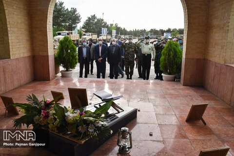مراسم روز ارتش اصفهان